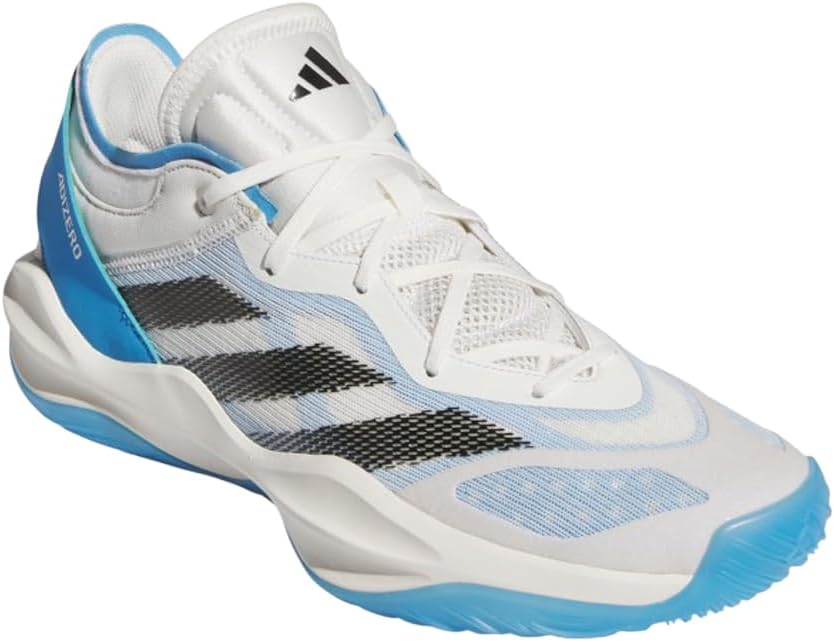 Кроссовки Adidas Unisex-Adult Adizero Select 2.0 Low, белый/черный/синий — фото 3