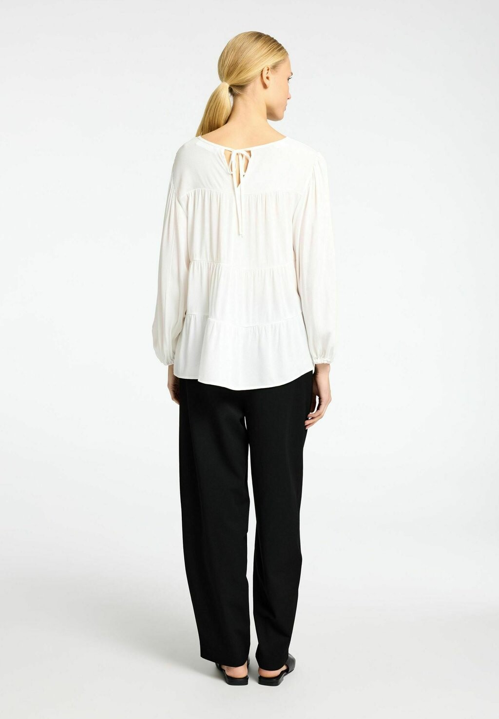 

Блуза LANGARM Selected Femme, белый