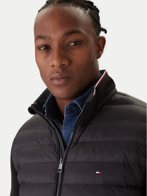 Демисезонная куртка regular fit Mix Media Ess MW0MW41329 Tommy Hilfiger, черный — фото 4