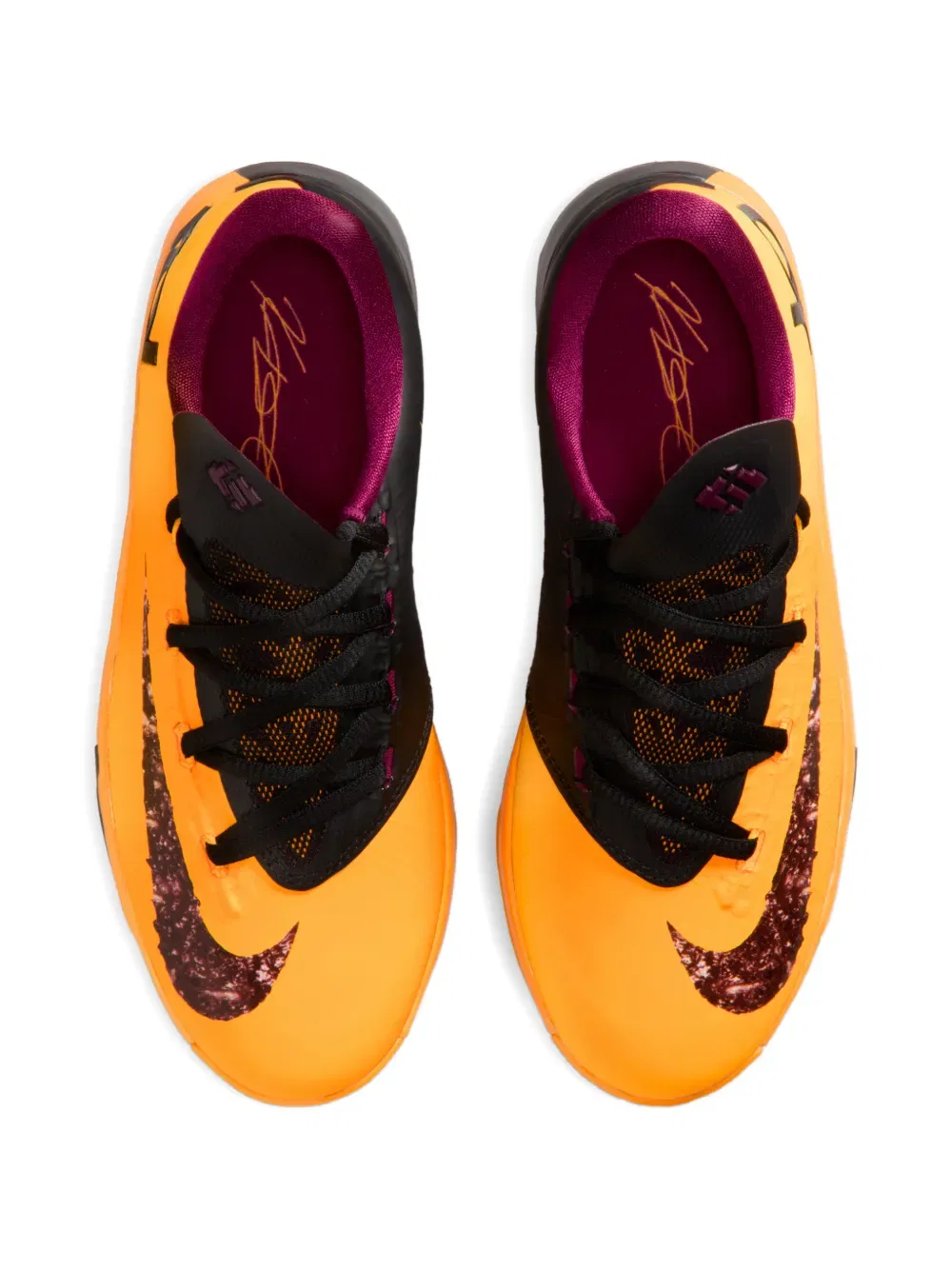 Кроссовки Kd 6 Nike Kids, оранжевый — фото 2