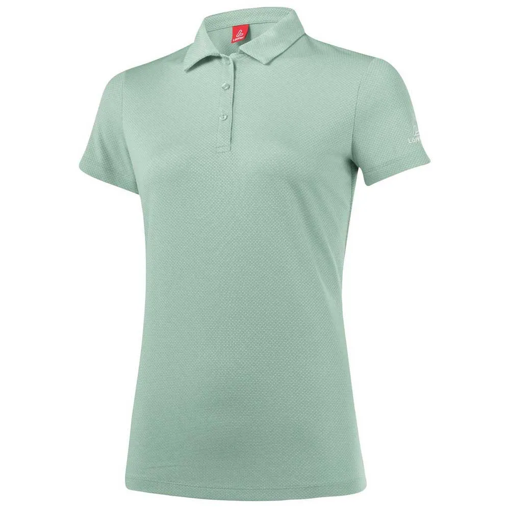 

Поло с коротким рукавом Loeffler Tencel, зеленый