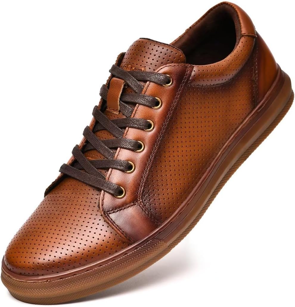 

Модные кроссовки, оригинальные повседневные оксфорды на шнуровке для мужчин Arkbird, Brownness-103