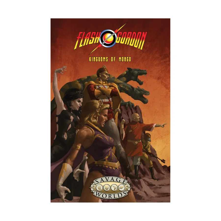 

Kingdoms of Mongo, Savage Worlds - Flash Gordon (Pinnacle), твердый переплет