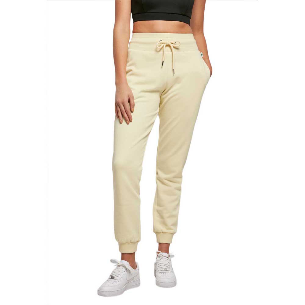 

Брюки Urban Classics Organic high waist, желтый