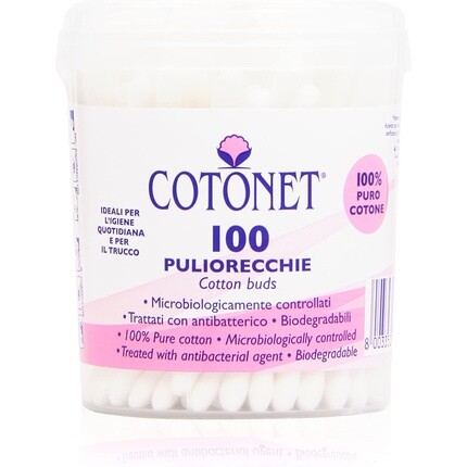 

Ушные палочки Cotonet Cotton Sticks из 100% чистого хлопка 100 шт. ‎Cotonet