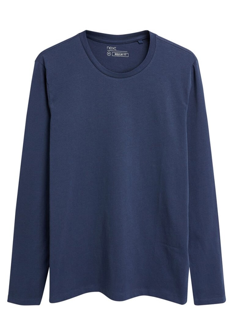 Топ с длинным рукавом Long Sleeve Crew Neck Next, темно-синий — фото 2