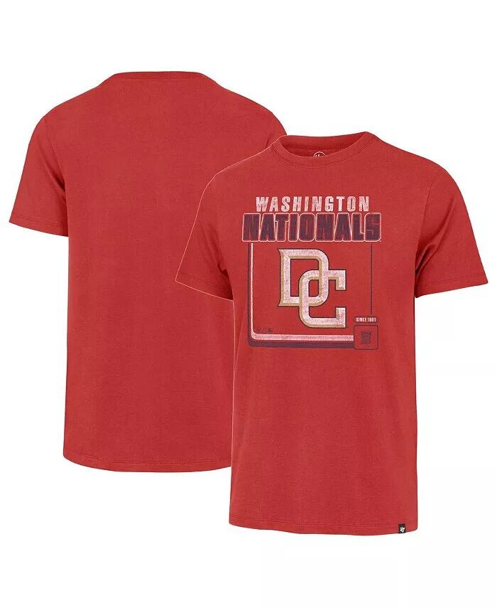 

Мужская красная футболка Washington Nationals Borderline Franklin '47 Brand