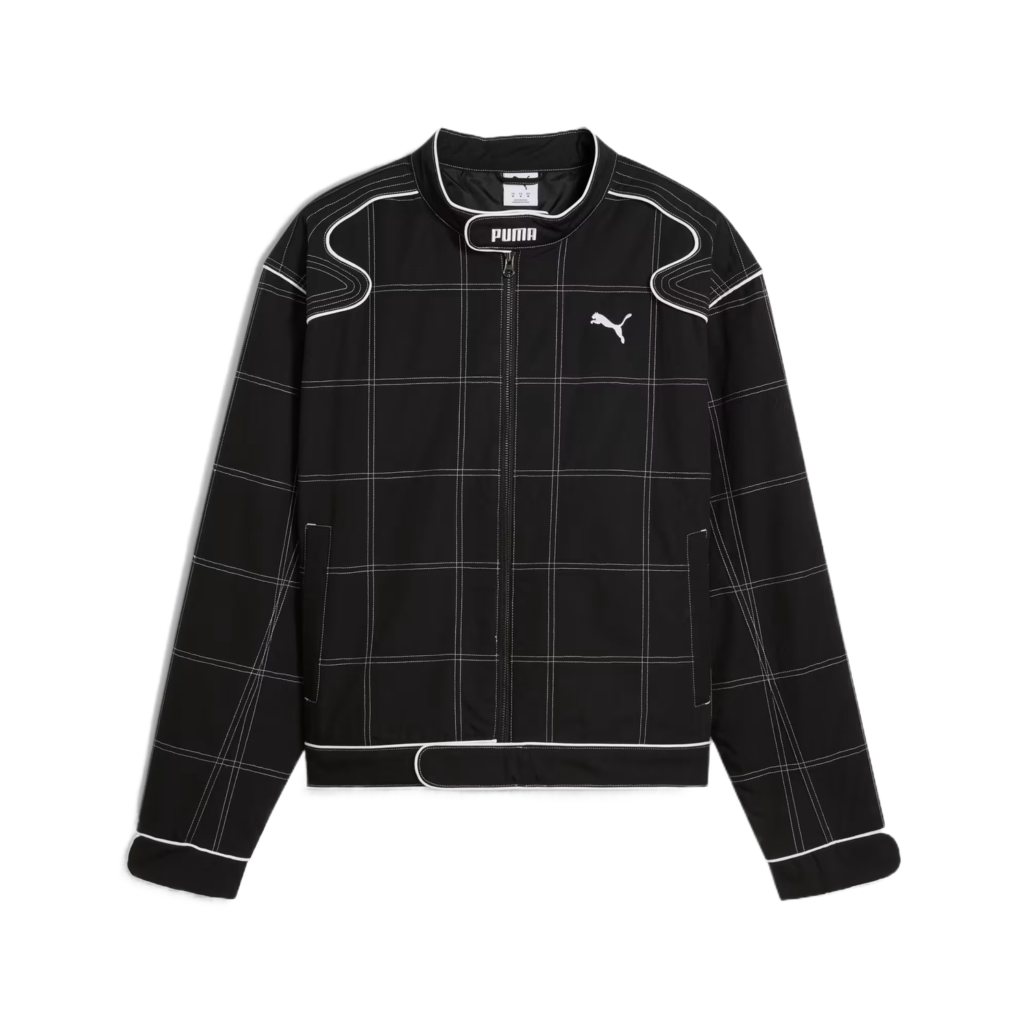 

PUMA Футуристическая куртка унисекс черная, Black