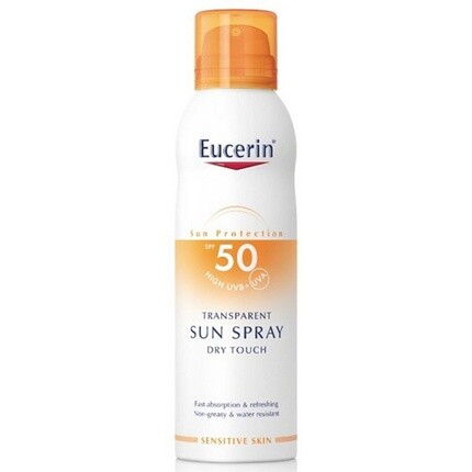 

Eucerin Прозрачный спрей-автозагар Dry Touch Spf 50, 200 мл