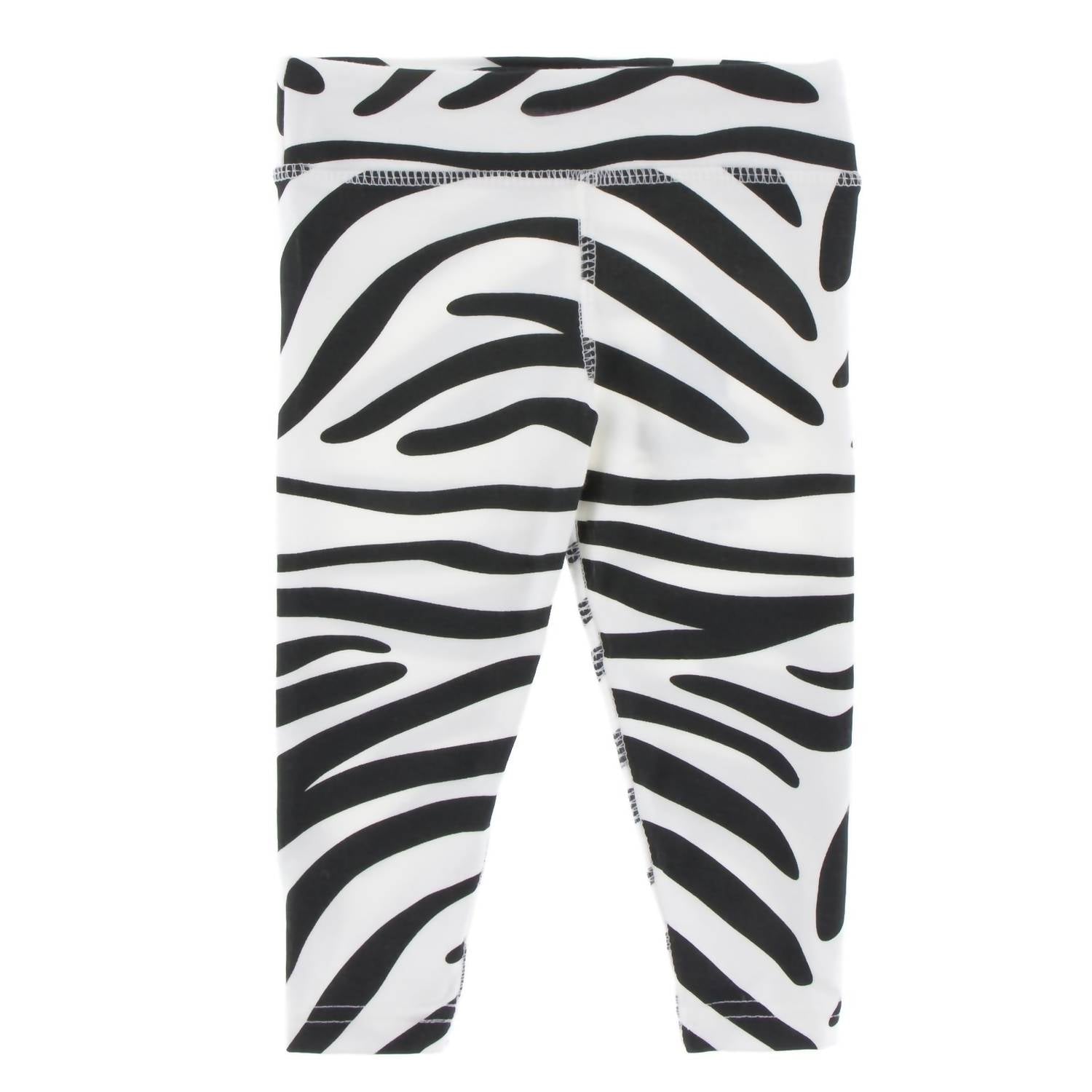 

Женские леггинсы из трикотажного джерси с принтом «Зебра» KICKEE, цвет natural zebra print