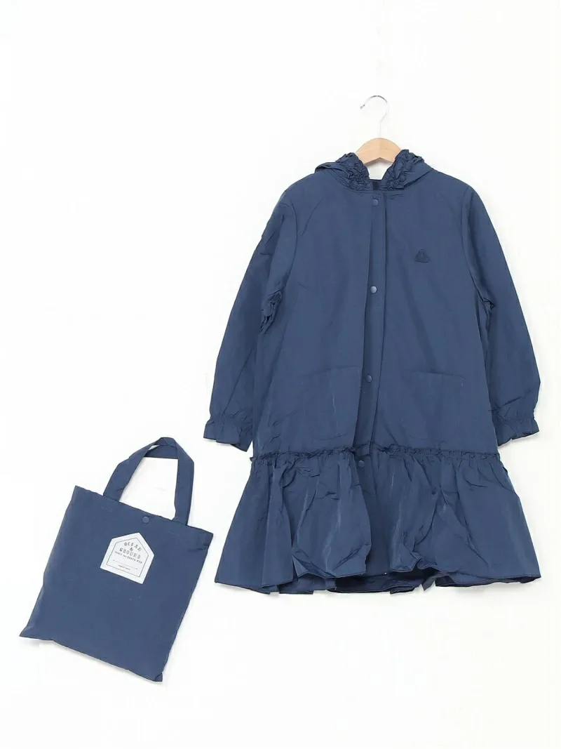 Девичий дождевик Ocean&Ground, Navy blue
