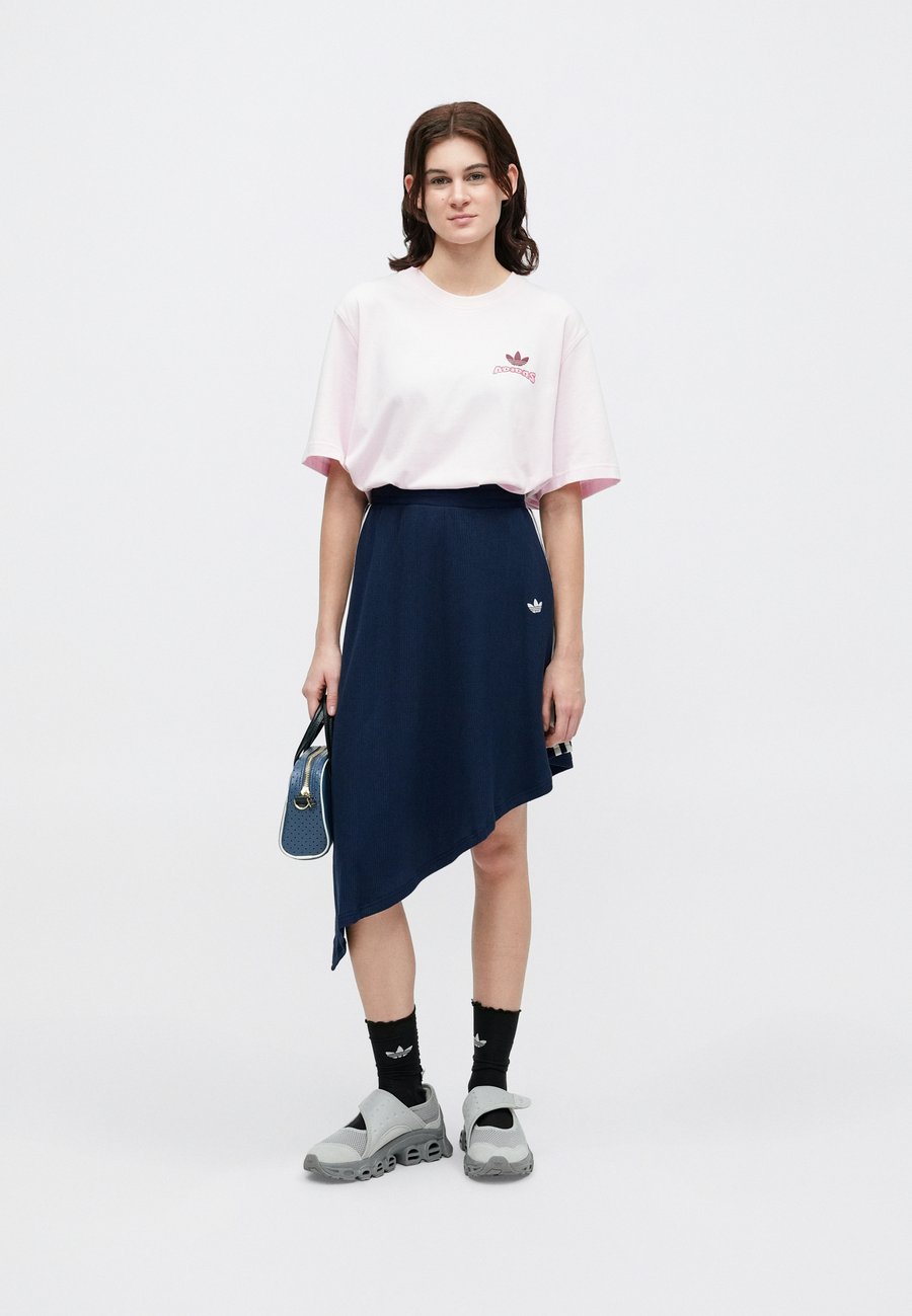 Юбка Adidas Originals ASYMETRIC SKIRT, Night Indigo/Dark Blue — фото 3