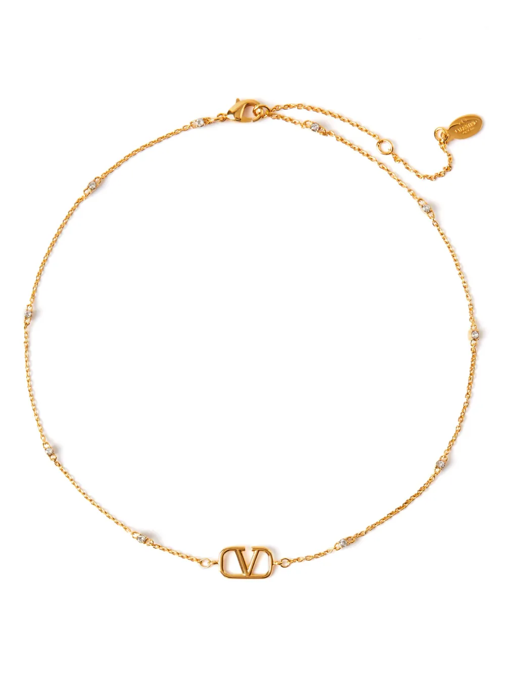 

Колье с логотипом VLogo Signature VALENTINO GARAVANI, золотой
