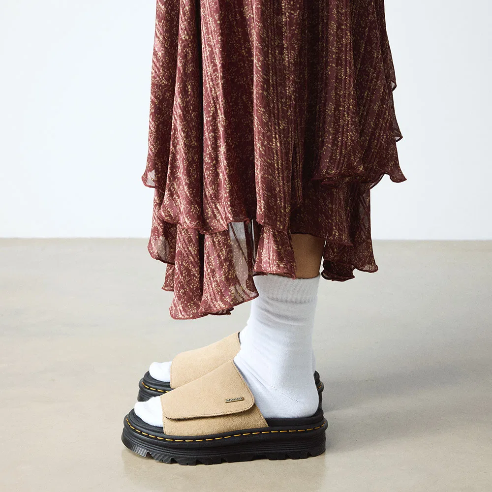 Мужские шлёпанцы Zebrjack из натуральной кожи от Dr. Martens — фото 3