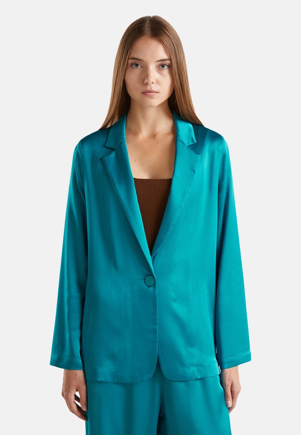 

Блейзер United Colors of Benetton, синий