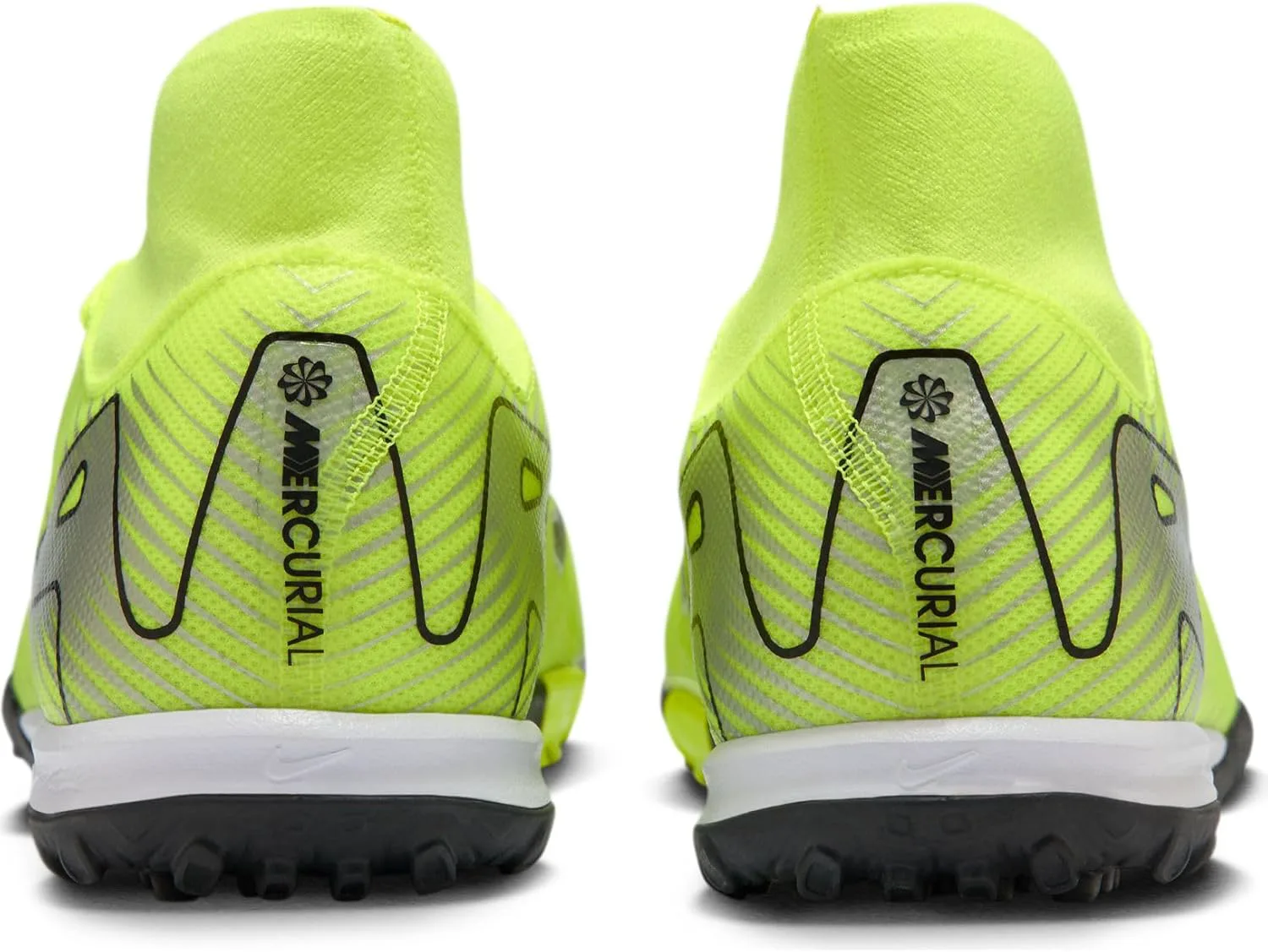 Мужские футбольные бутсы Nike Mercurial Superfly 10 Academy TF с высоким верхом, черный — фото 3