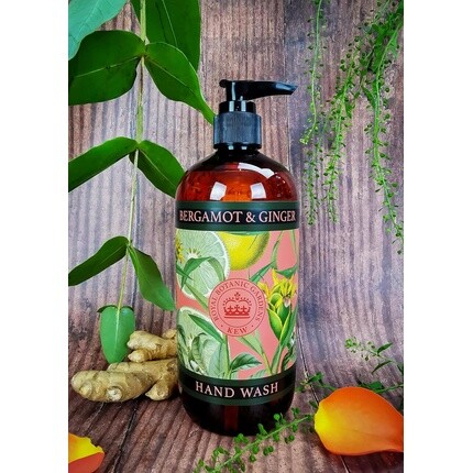 The English Soap Company Kew Gardens Роскошный гель для душа и тела с алоэ вера и витамином Е, 500 мл, бергамот и имбирь — фото 3