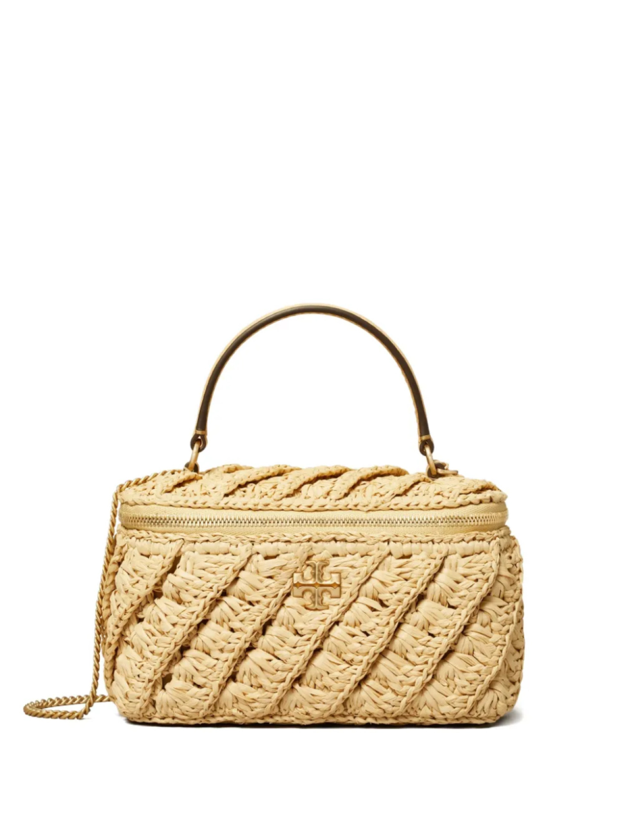 

Tory Burch плетеная сумка Kira, нейтральный