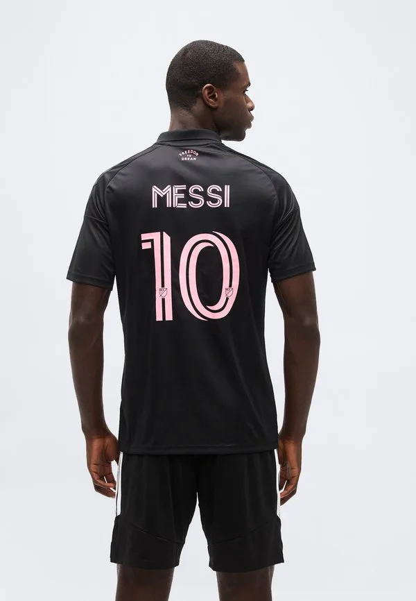 Футболка месси «интер майами» на выезде, сезон 26/27. Adidas Performance, Black/Bliss Pink