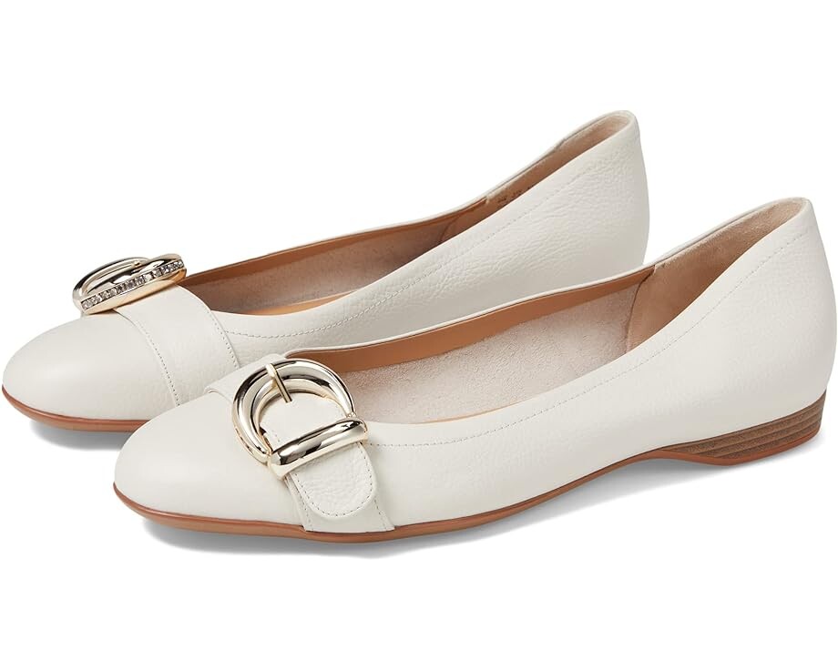 Балетки Naturalizer Polly, цвет Satin Pearl Beige Leather
