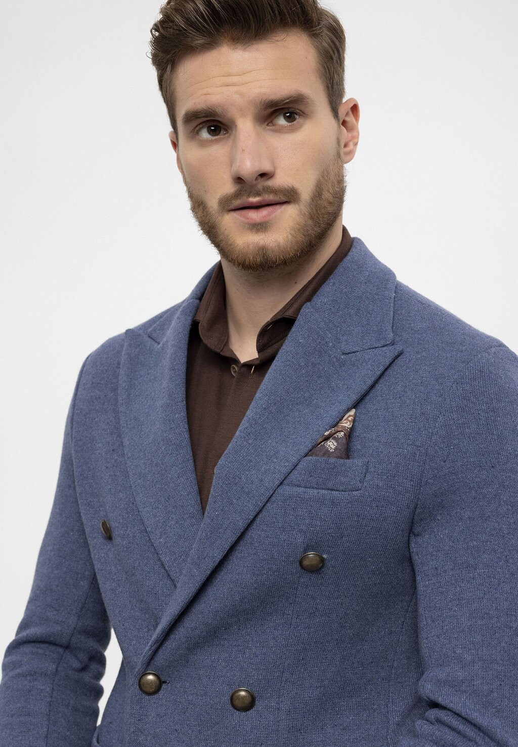 

Пиджак Knit Blazer Antioch, синий
