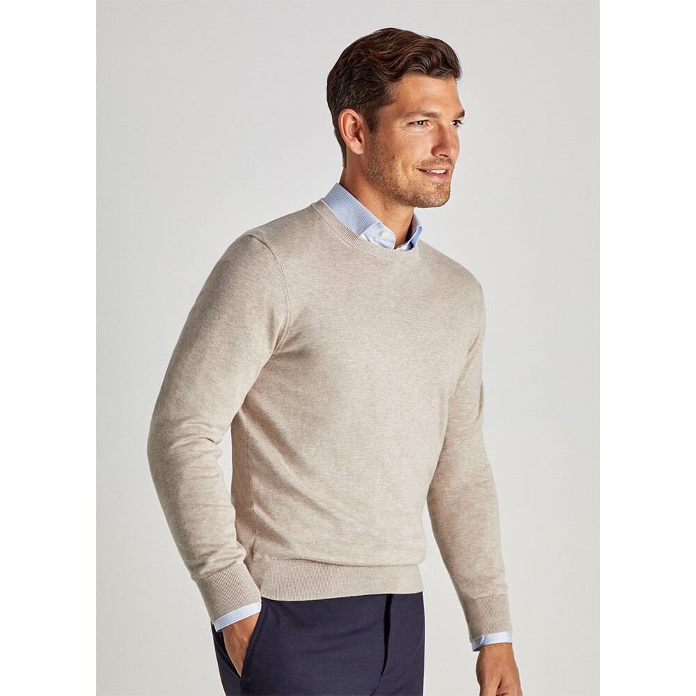 

Свитер Façonnable Cosilk Crew Neck, серый