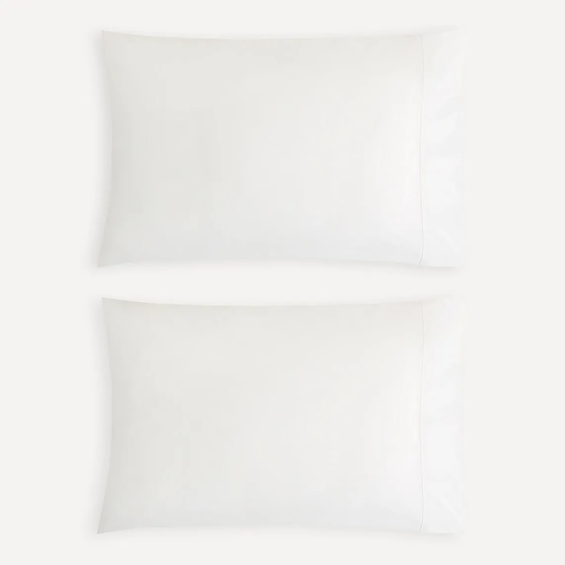 

Наволочка из хлопка Essential Percale 180 нитей El Corte Inglés, белый