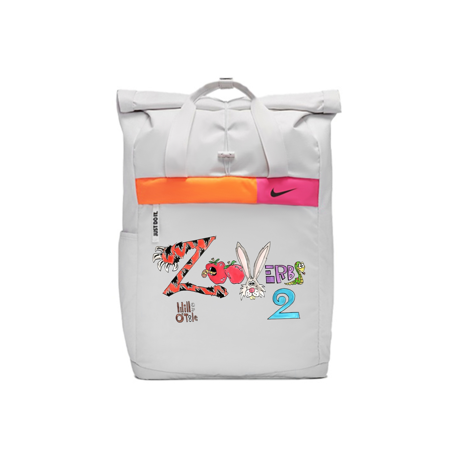 

Nike Фурзановый вяз Идо тканевый рюкзак стандартный унисекс светло-серебристый, Tiger Imposter Bunny