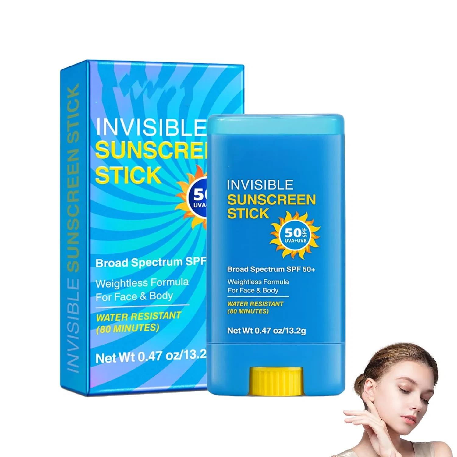 Стик для защиты от солнца SPF 50+ для лица и тела Soleneva