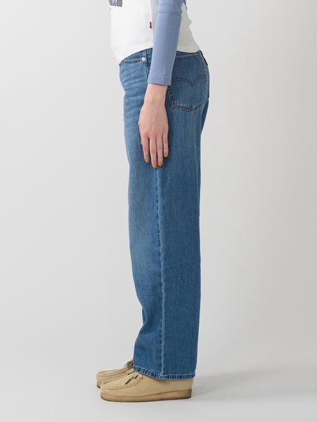 Широкие джинсы "папа" (Baggy Dad Jeans), цвет индиго. Levi'S, Medium Indigo - Worn In — фото 2