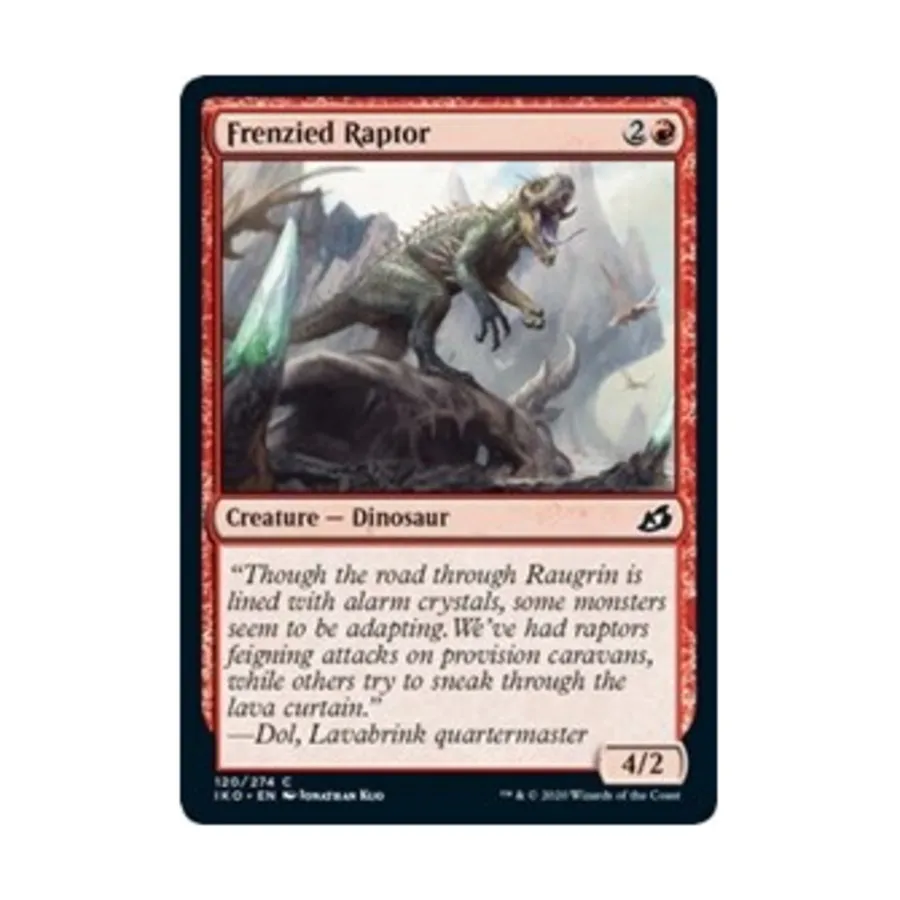 

CCG Бешеный ящер (клавиша C), MTG - Ikoria - Lair of Behemoths