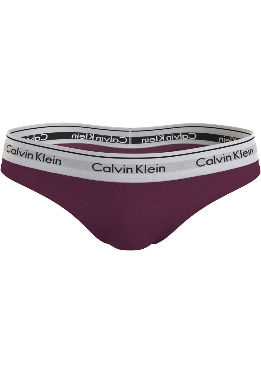 

Футболка-стринги Calvin Klein Underwear "THONG" с логотипом CK на поясе, цвет Purple Potion