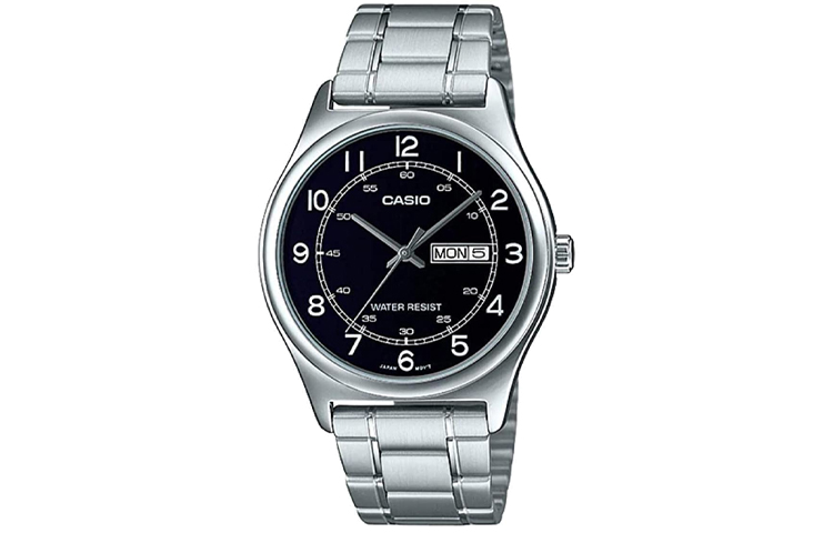 

Мужские часы Standard Series 38 мм черные MTP-V006D-1B2 CASIO