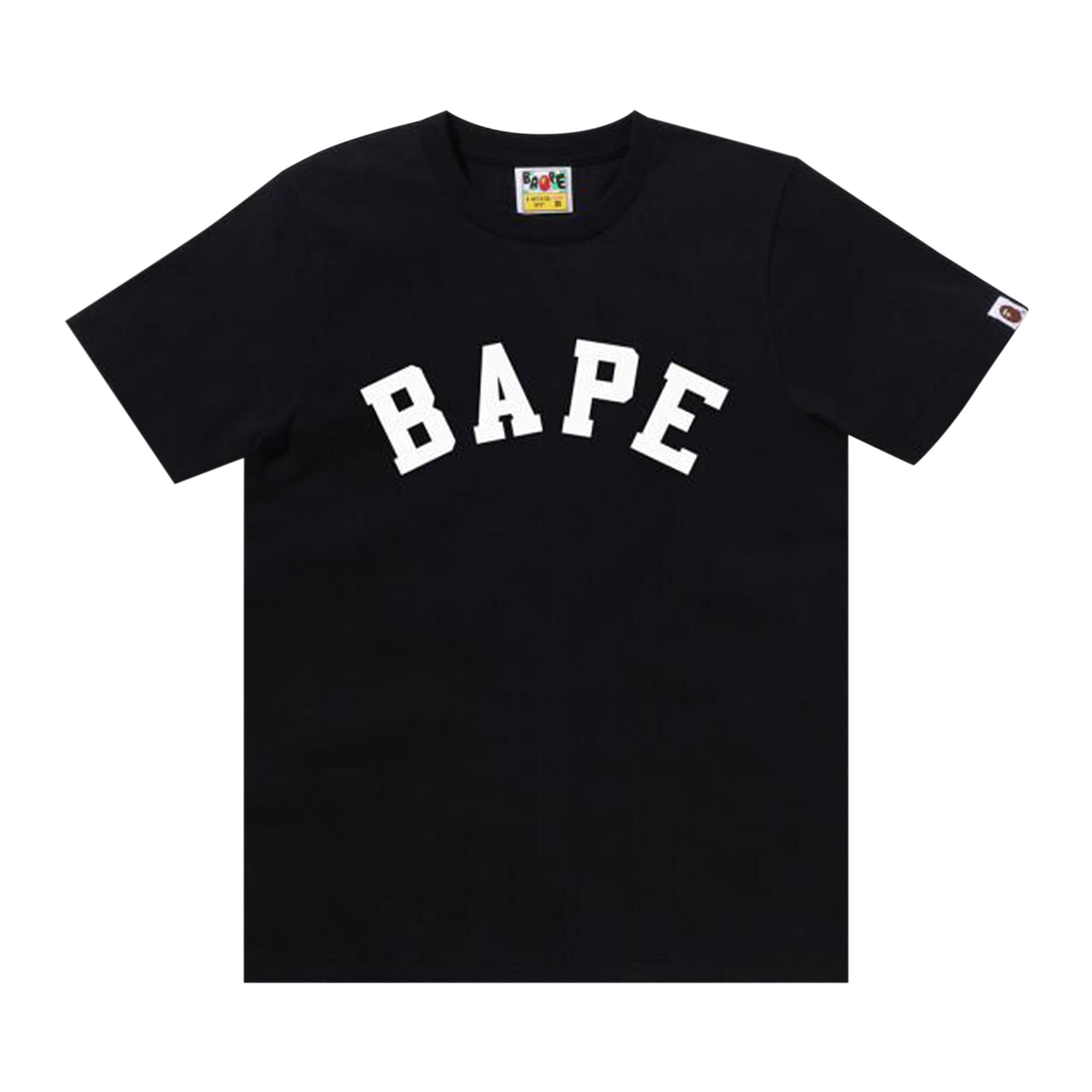 

Футболка с логотипом BAPE №2, черная, Черный, Футболка с логотипом BAPE №2, черная