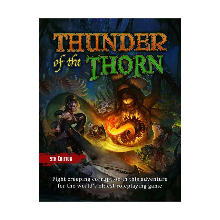 

Thunder of the Thorn (5th Edition), Role Playing Games (Deep Dark Designs), твердый переплет