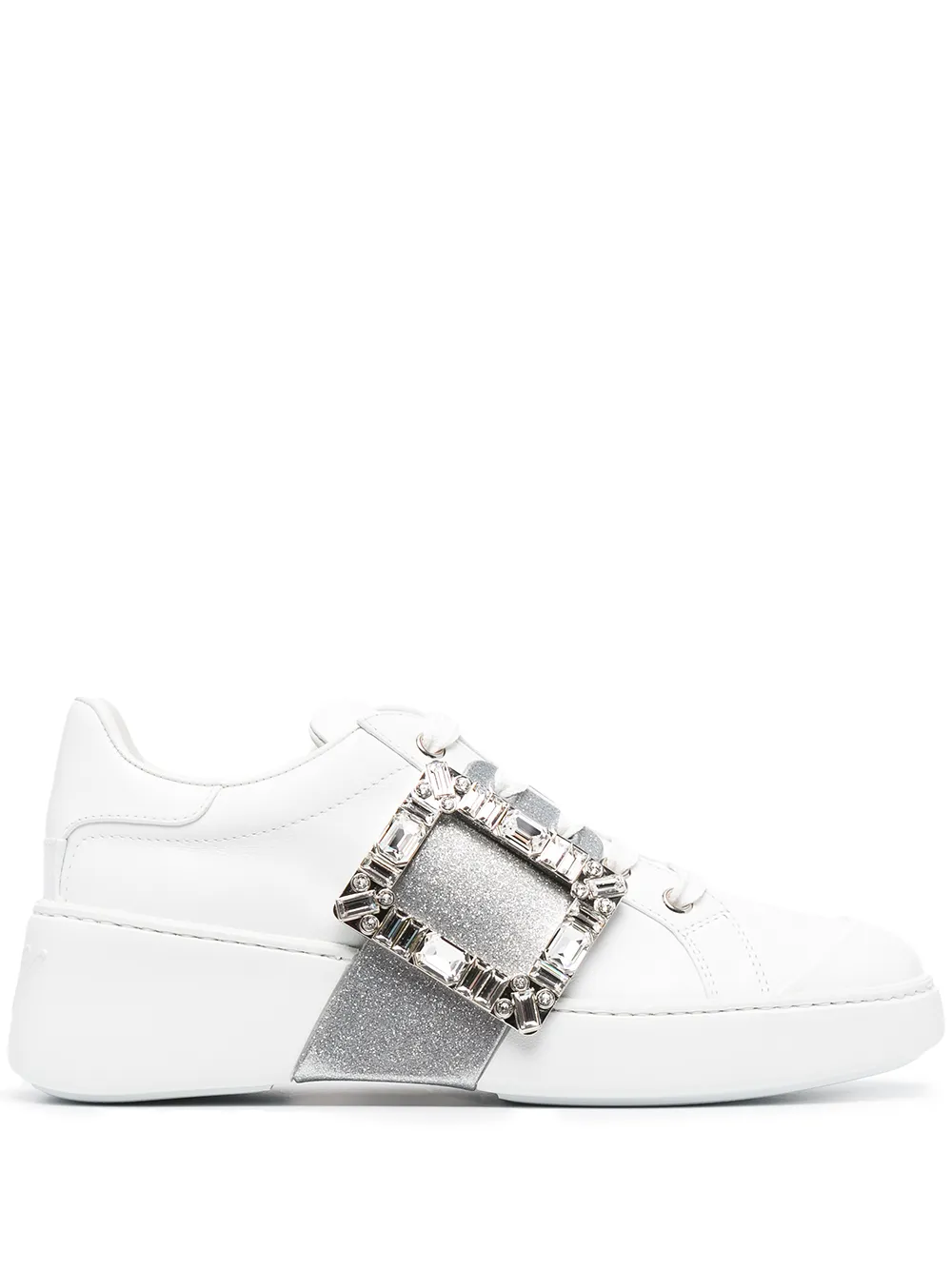 Массивные кроссовки Viv' Skate Roger Vivier, белый