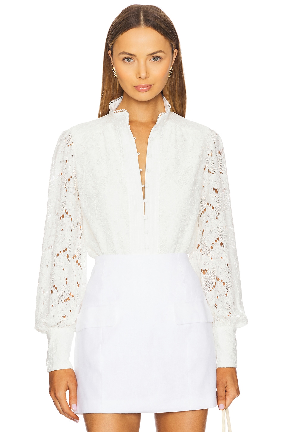 

Боди Remy с кружевом Bardot, orchid white