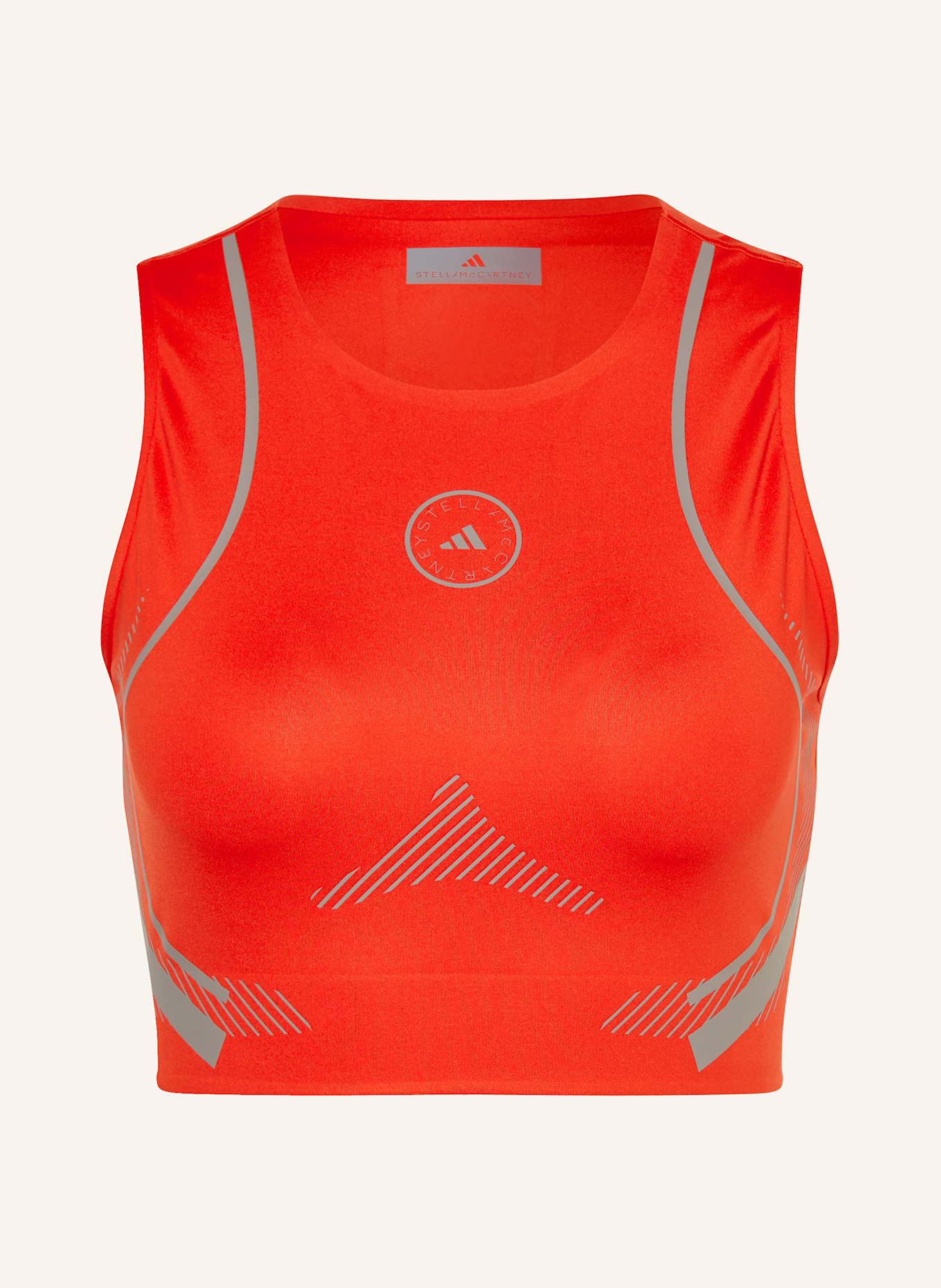 

Укороченный топ truepace Adidas By Stella Mccartney, мультиколор