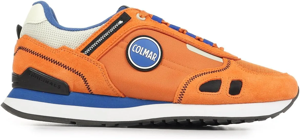 Кроссовки Colmar Travis Sport, синий/оранжевый