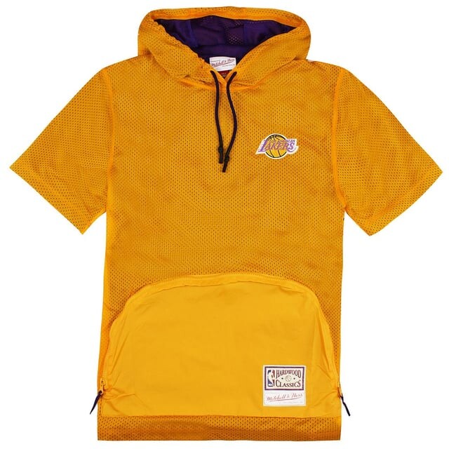 

Мужская футболка Mitchell & Ness Los Angeles Lakers с капюшоном Mitchell And Ness, желтый