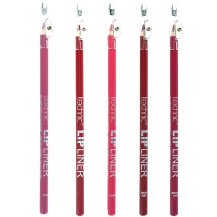 

Губная помада TECHNIC Chunky Lipliner с точилкой Pink Act Red Coral Red