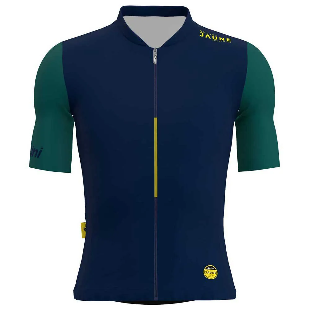 

Джерси Santini Allez Le Maillot Jaune short sleeve, синий