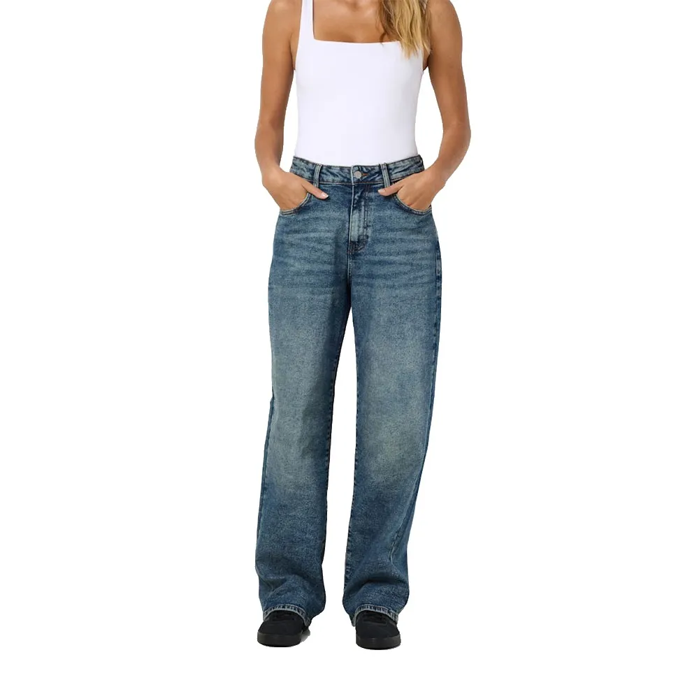 

Джинсы Noisy May Josie Baggy Fit Az400Mb high waist, синий