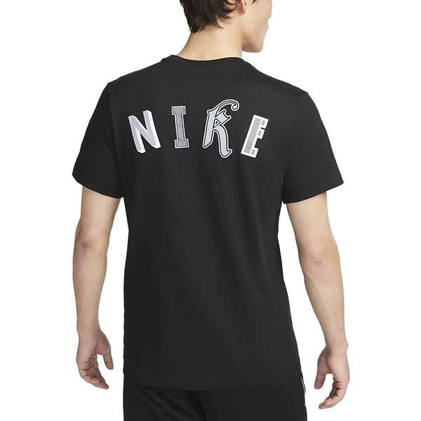 Футболка баскетбольная dri fit Nike, черный — фото 4