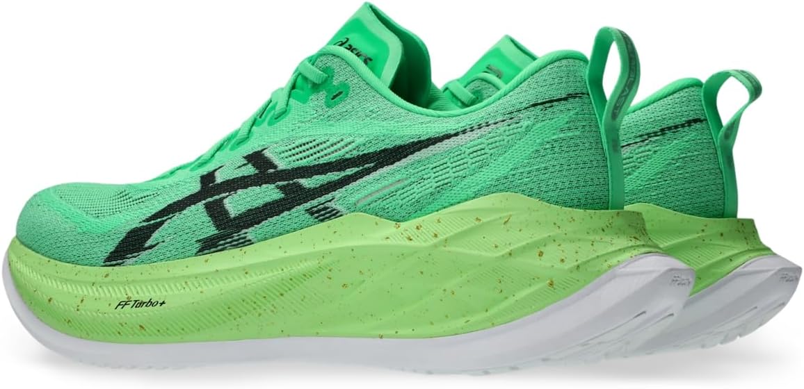 Кроссовки для бега ASICS Unisex SUPERBLAST 2, черный/зеленый — фото 3