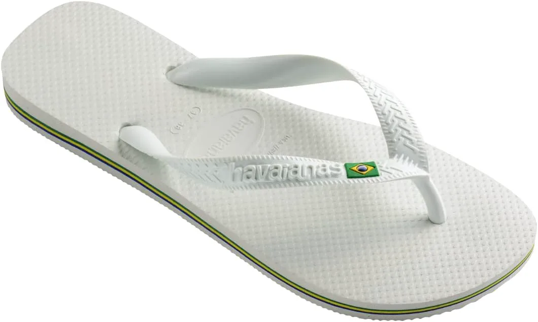 Мужские вьетнамки Havaianas Brazil, белый — фото 2