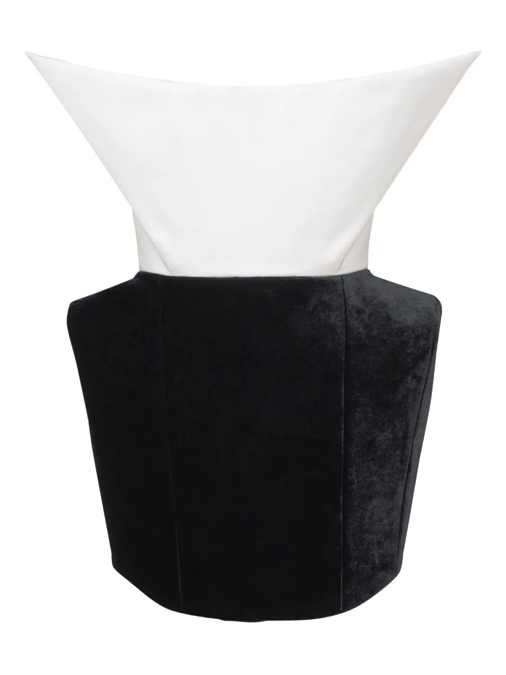 

Платье без бретелей BALMAIN, белый