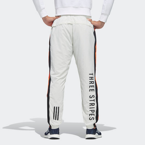 Спортивные штаны adidas M Mh Cb Pnt Stripe Loose Sports Pants Gray, серый — фото 4