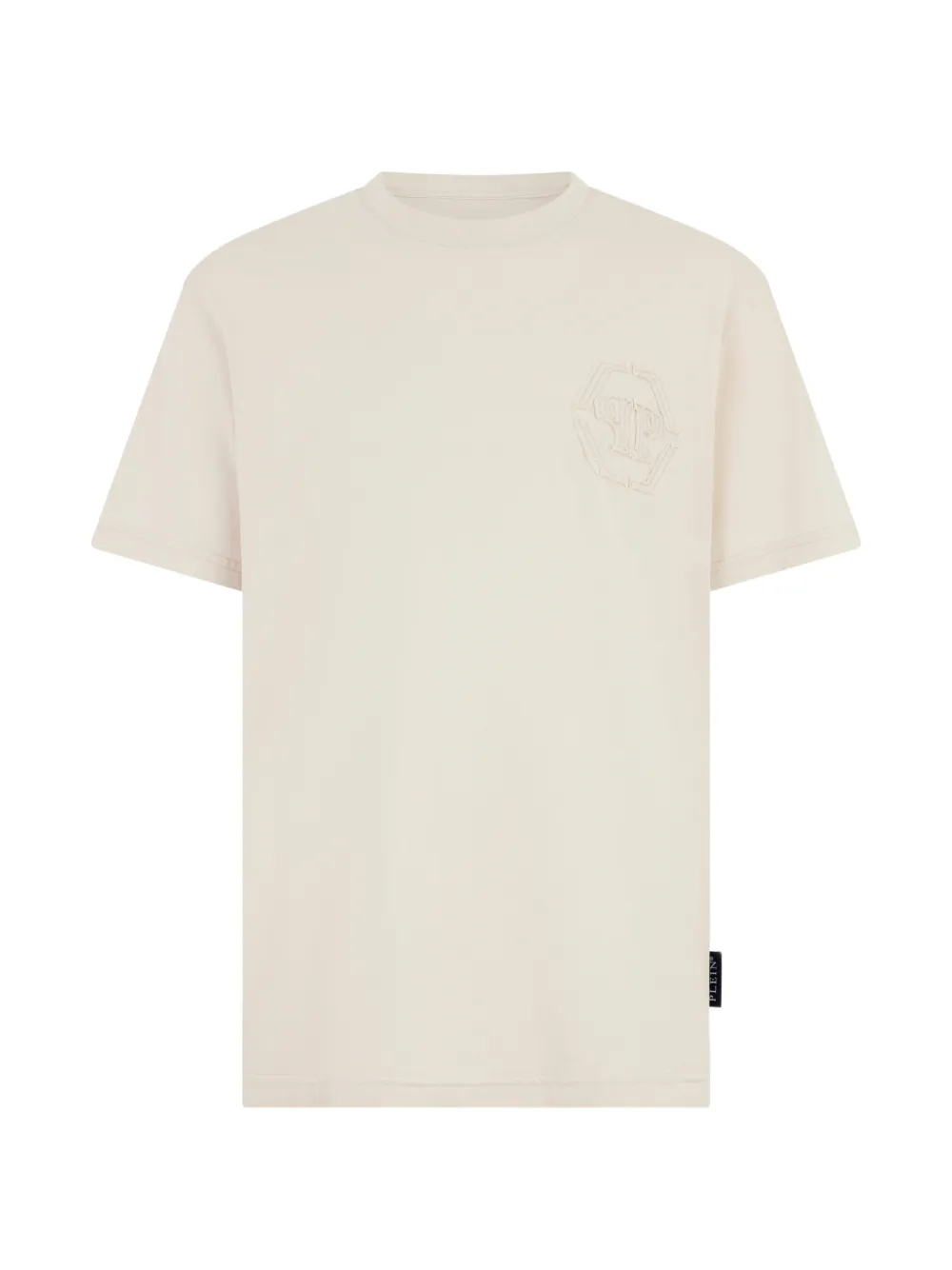 

Футболка с монограммой Philipp Plein, бежевый