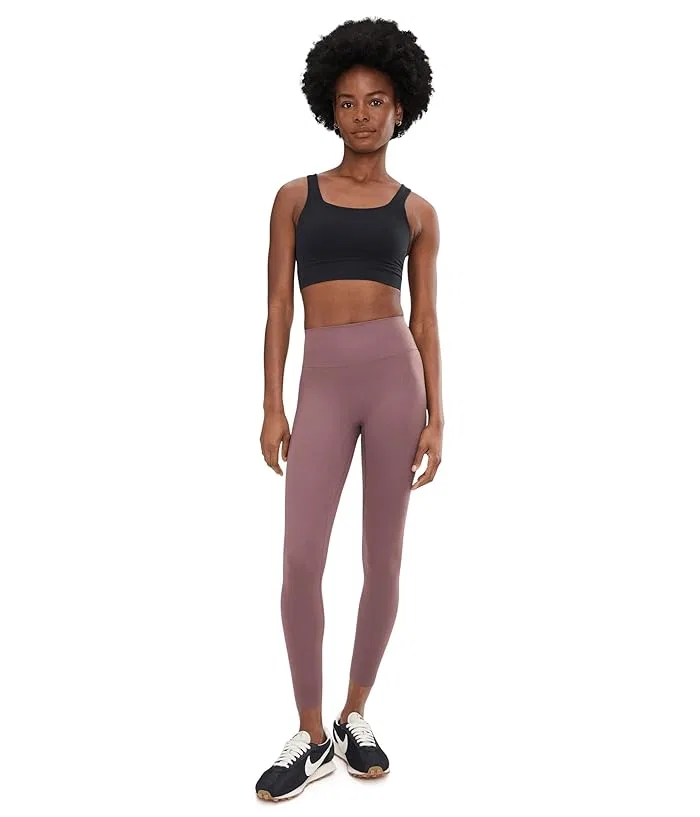 Леггинсы Nike Zenvy Gentle-Support High-Waisted 7/8, Tattoo/White — фото 2